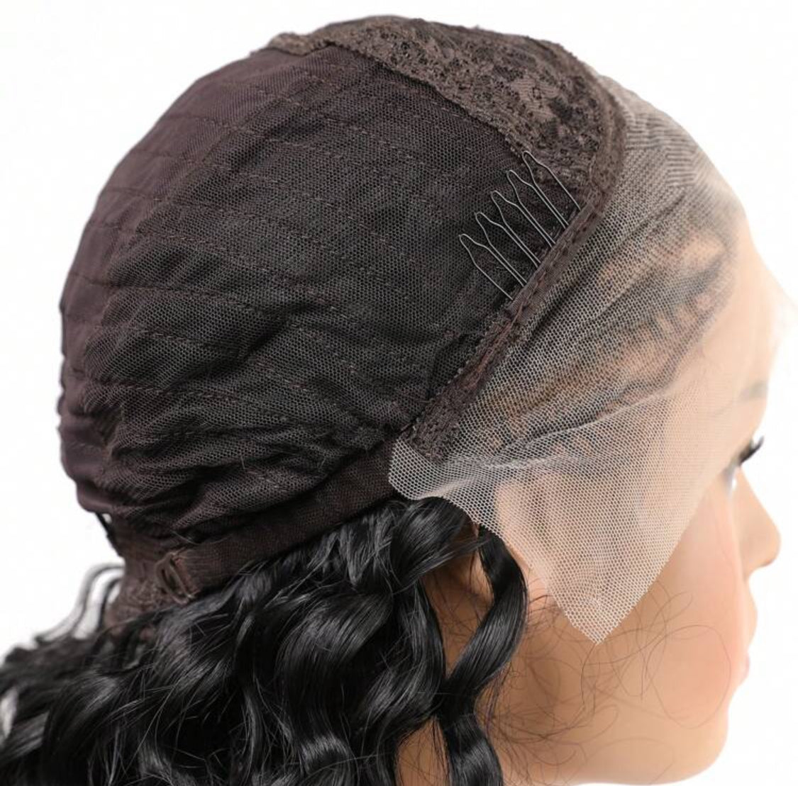 26 Inches Long Synthetic Lace Front Braids Curly Gluless Wigs With Baby Hair