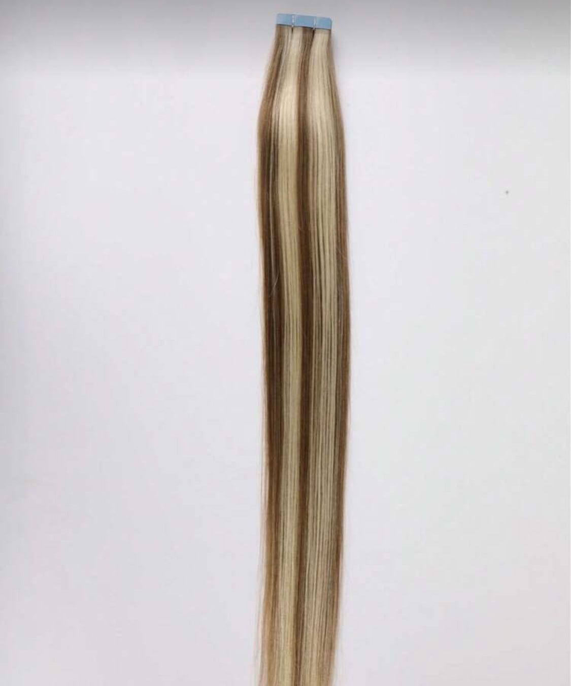 Unsichtbares Tape in Remy Echthaar Extensions Echthaar Schwarz 20 Stück/Packung aus natürlichem Echthaar