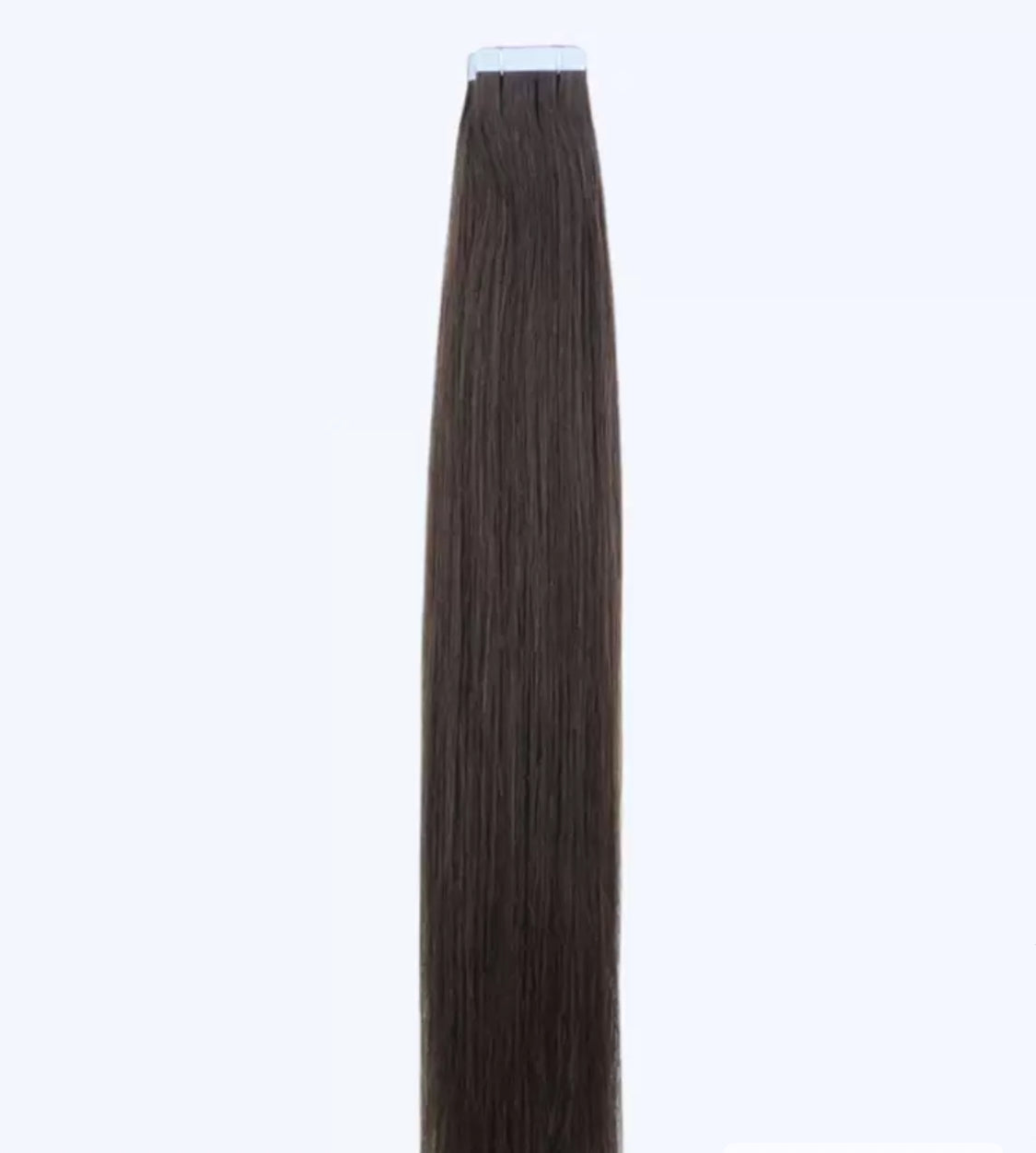 Medium Golden brown Tape in Remy Human Hair Extensions Real Remy Human Hair Black 20 Pcs/Pack In Natural Human Hair