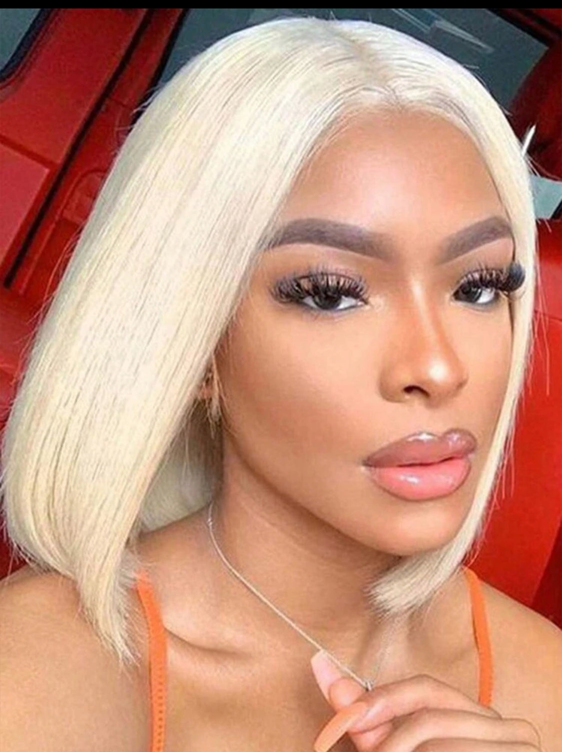 613 Lace Front Perücke Blonde Bob Perücke Echthaar 180% Dichte 13x4x1 Lace Frontal Perücken Echthaar vorgezupft mit Babyhaar