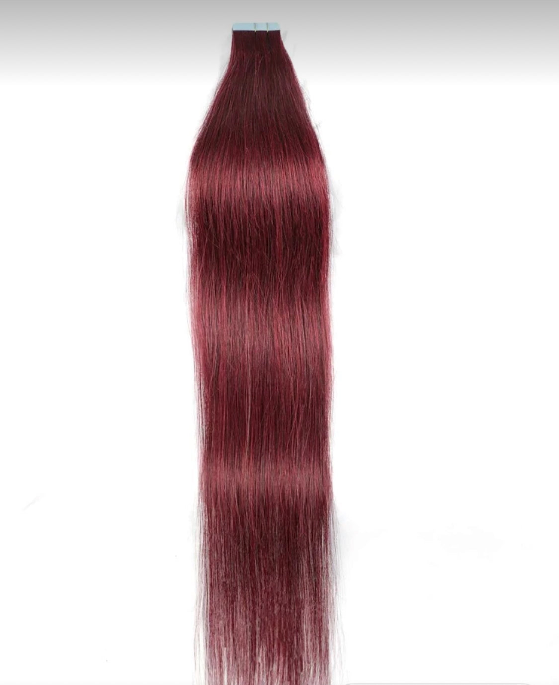 Tape in Remy Human Hair Extensions Real Remy Human Hair Black 20 Pcs/Pack In Natural Human Hair