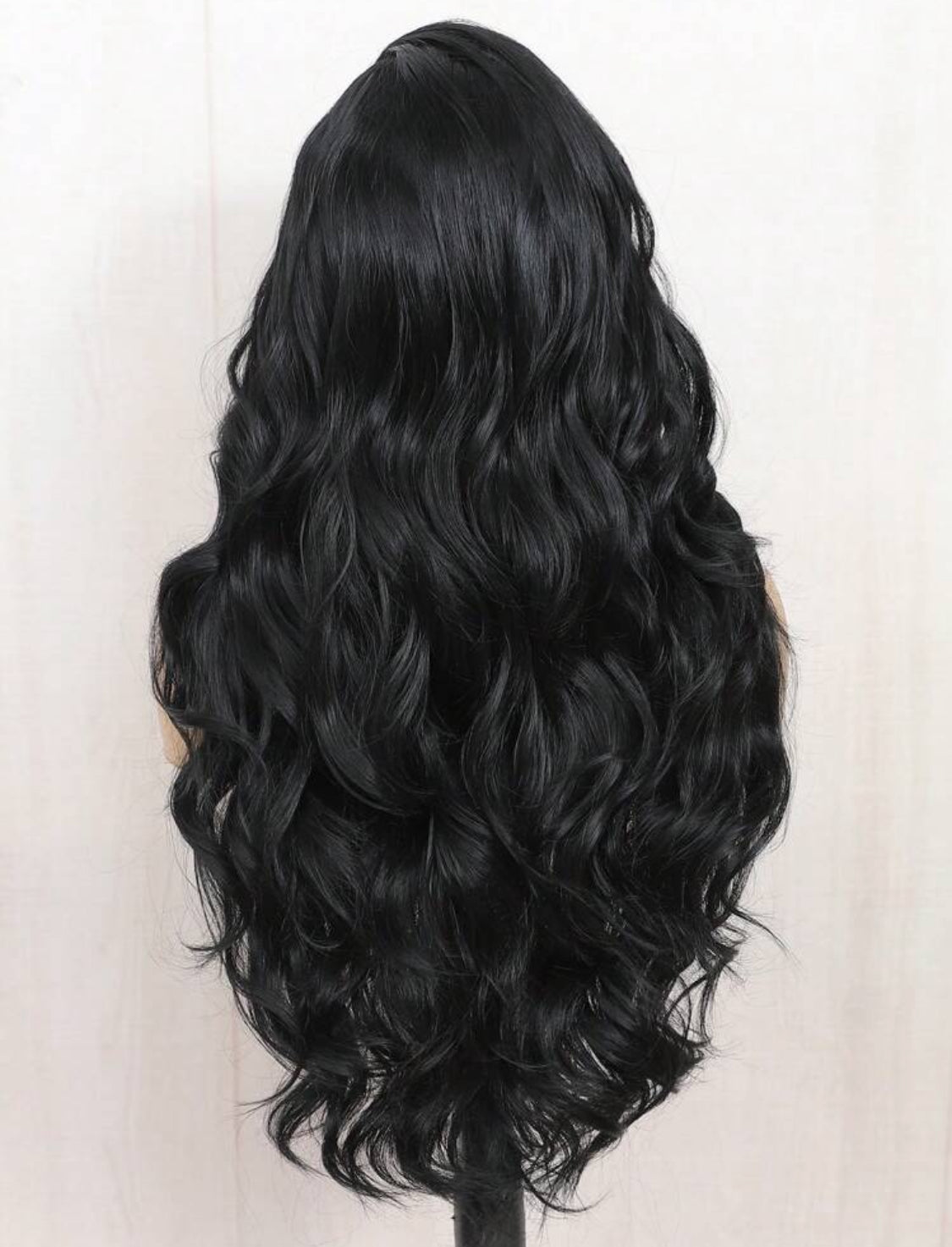 24 Inches  Luxury Synthetic Heat Resistant 13x6 Long Body Wavy Hair Pre-Plucked Hairline Synthetic HD Lace Front Wigs Natural Hairline High Quality Synthetic wig