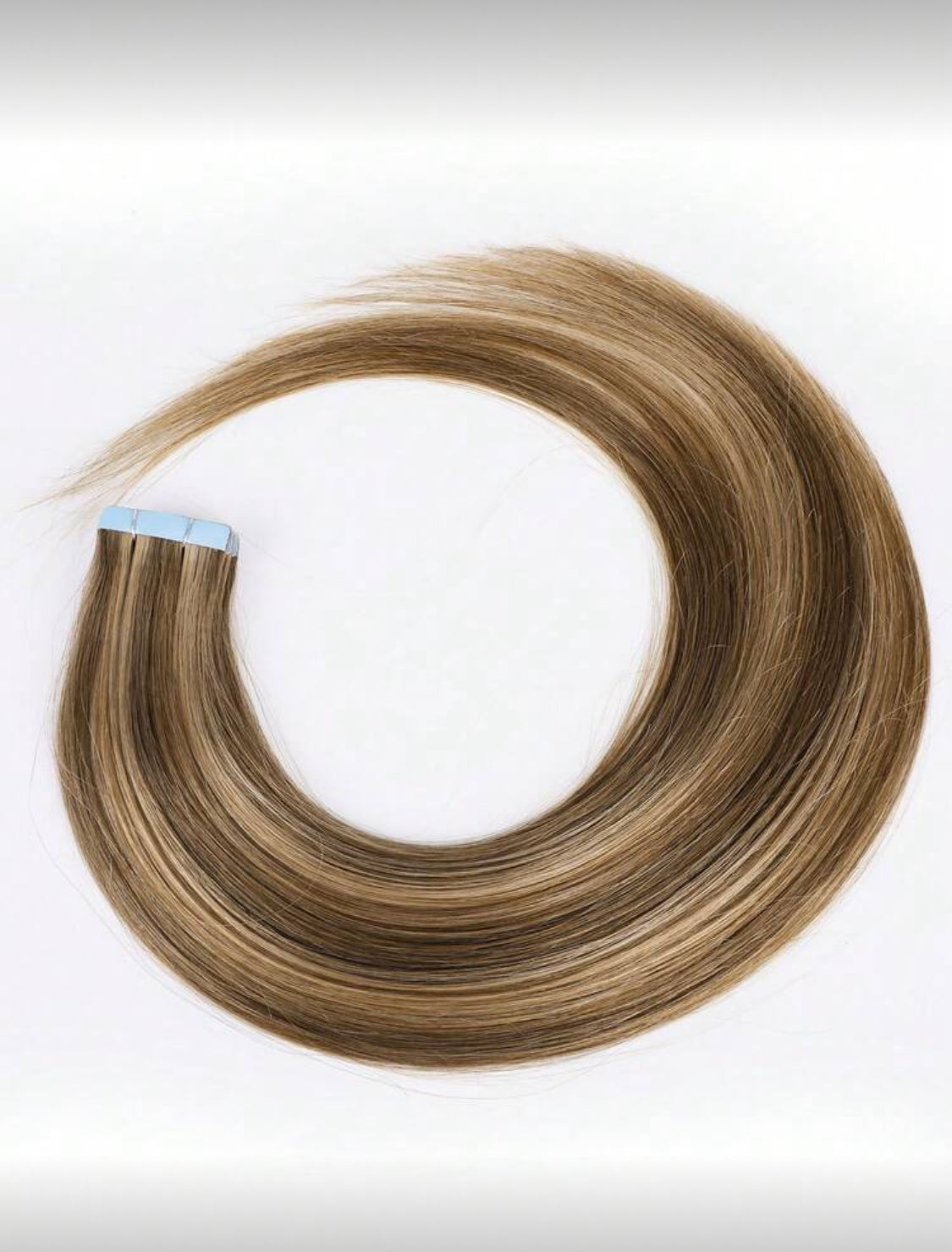 Invisible Tape in Remy Human Hair Extensions Real Remy Human Hair Black 20 Pcs/Pack In Natural Human Hair