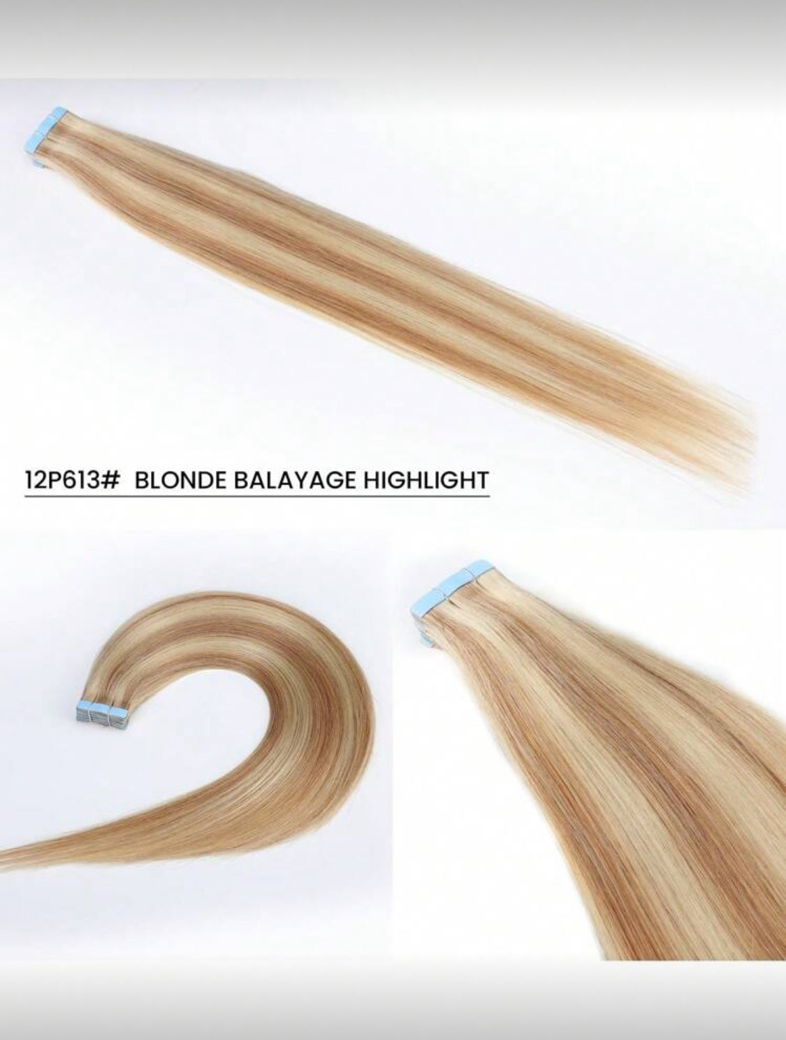 Tape in Remy Human Hair Extensions Real Remy Human Hair Black 20 Pcs/Pack Invisible Tape In Natural Human Hair