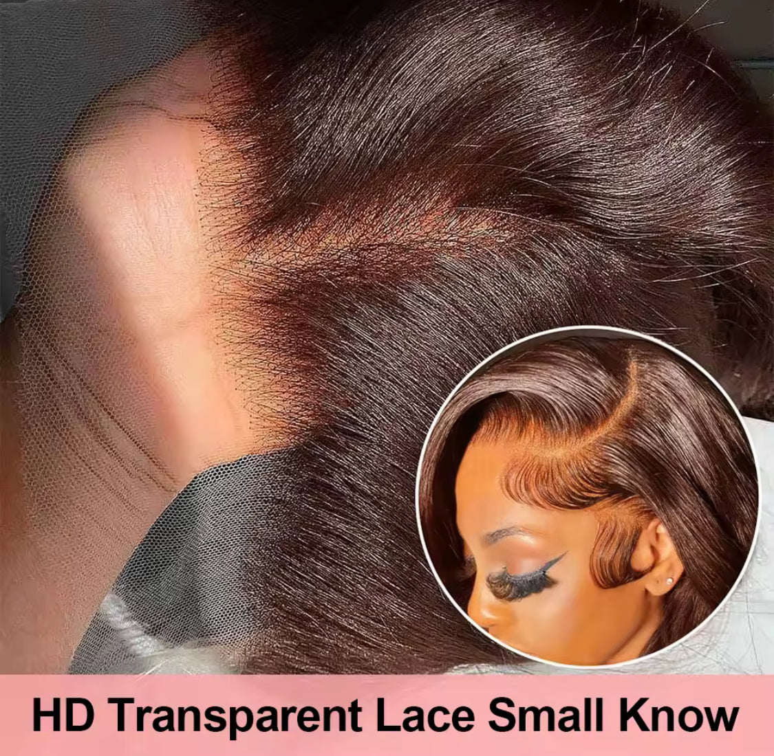 Chocolate Brown Body Wav HD Frontal Human Hair Wig Brazilian Colored 13x4 Glueless Human Hair Wigs