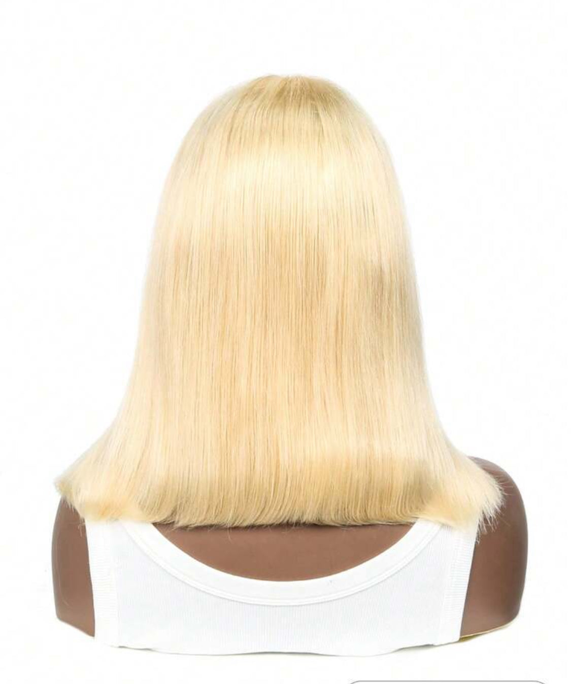 613 Lace Front Wig Blonde Bob Wig Human  Hair 180% Density 13x4x1 Lace Frontal Wigs Human Hair Pre Plucked With Baby Hair